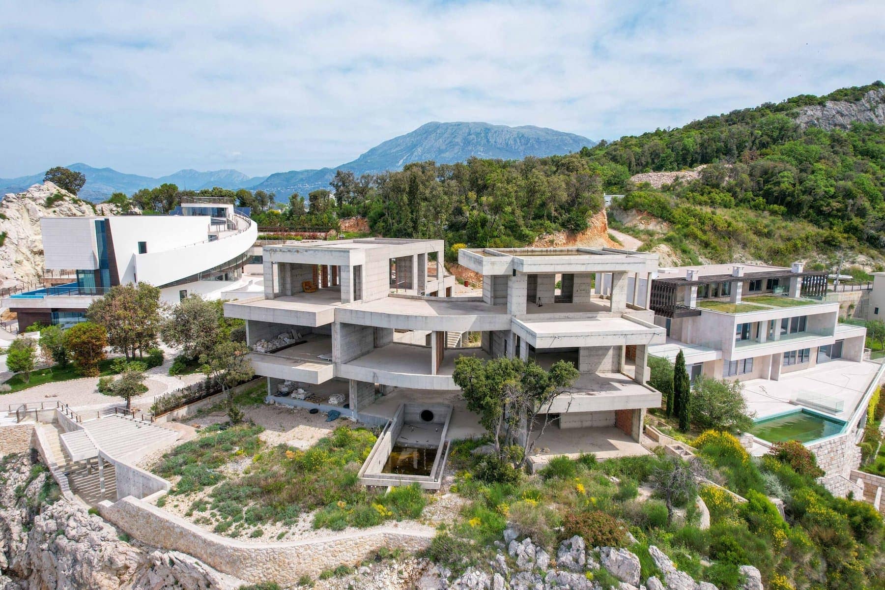Cliff Villa in Kruce, Bar (25)