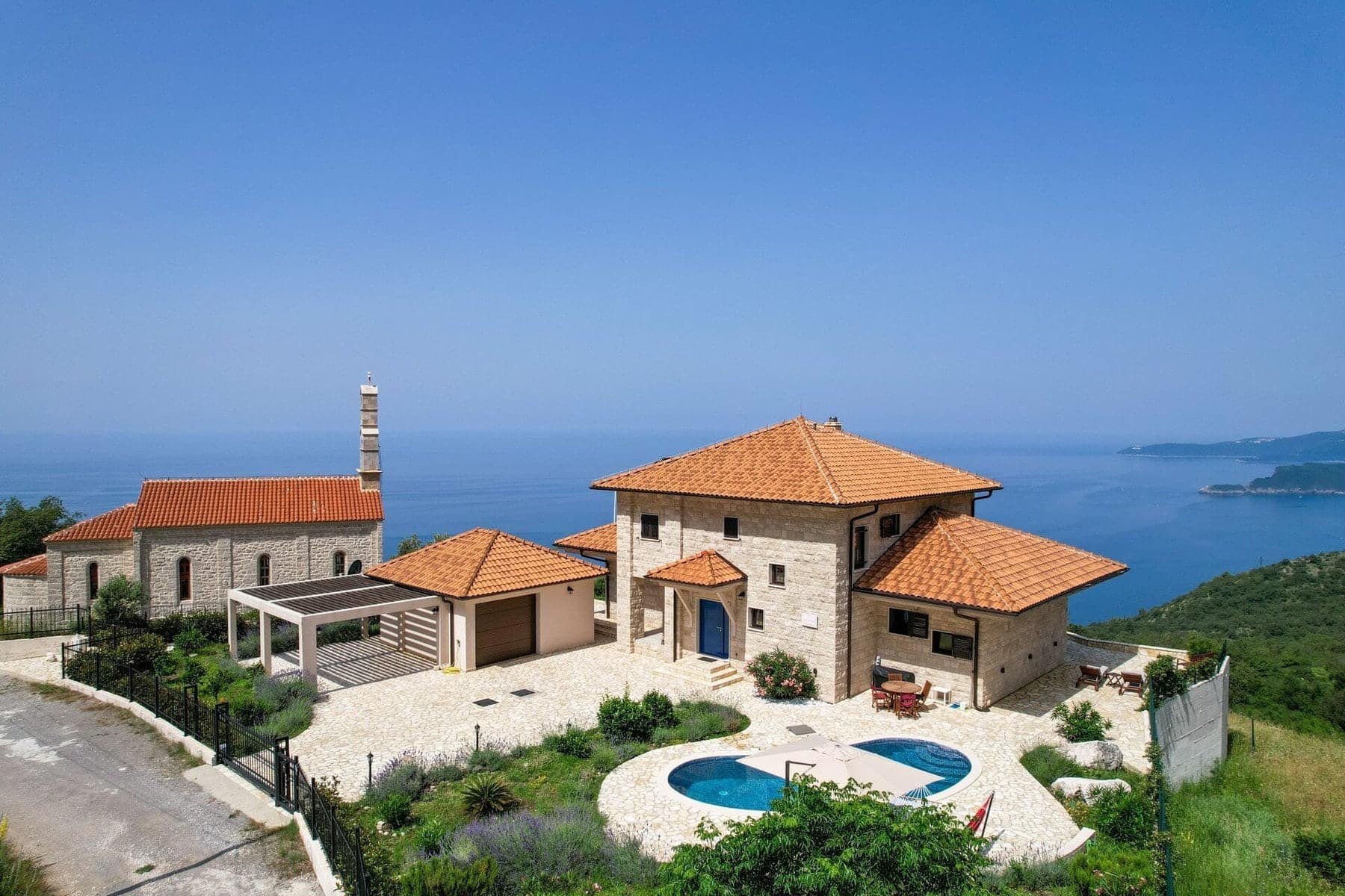 Villa Tudorovici With Panoramic Sea View, Будва · Тудоровичи