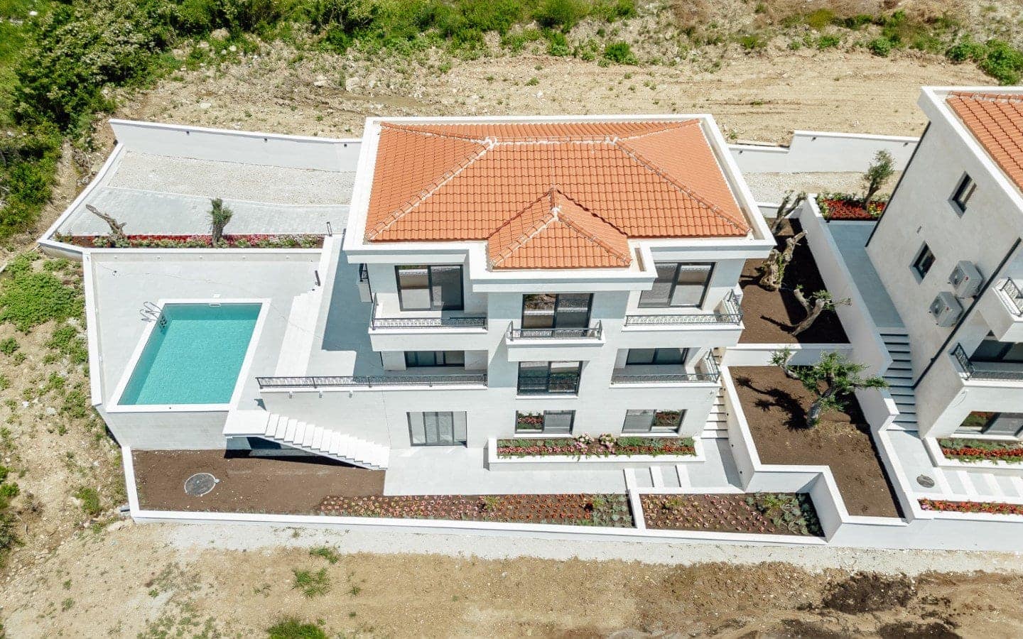Two Newly-built Villas with Sea Views and Swimming Pools in Rezevici (28)
