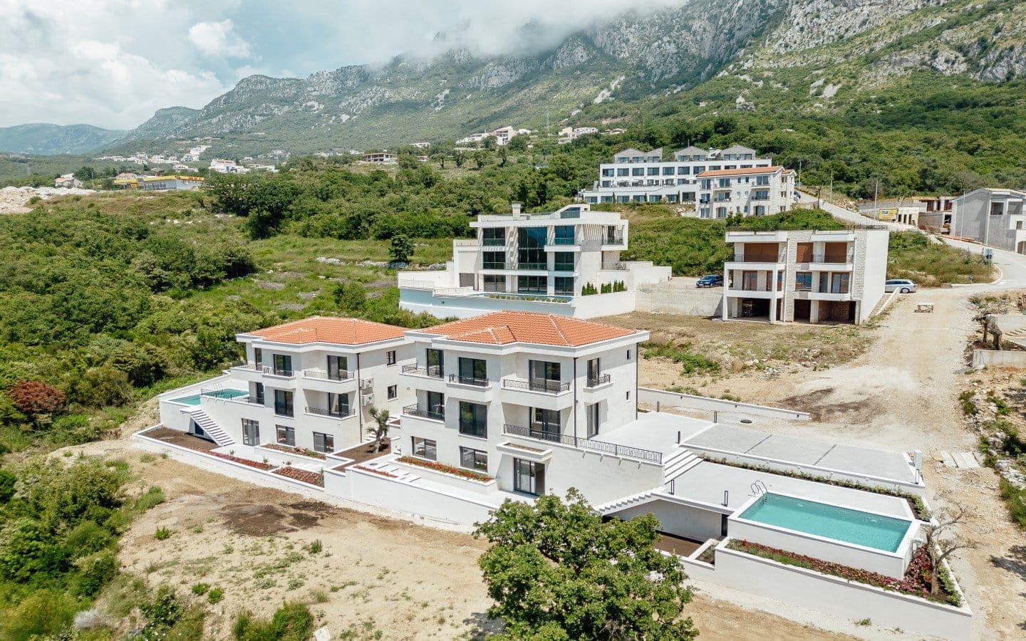 Two Newly-built Villas with Sea Views and Swimming Pools in Rezevici (30)