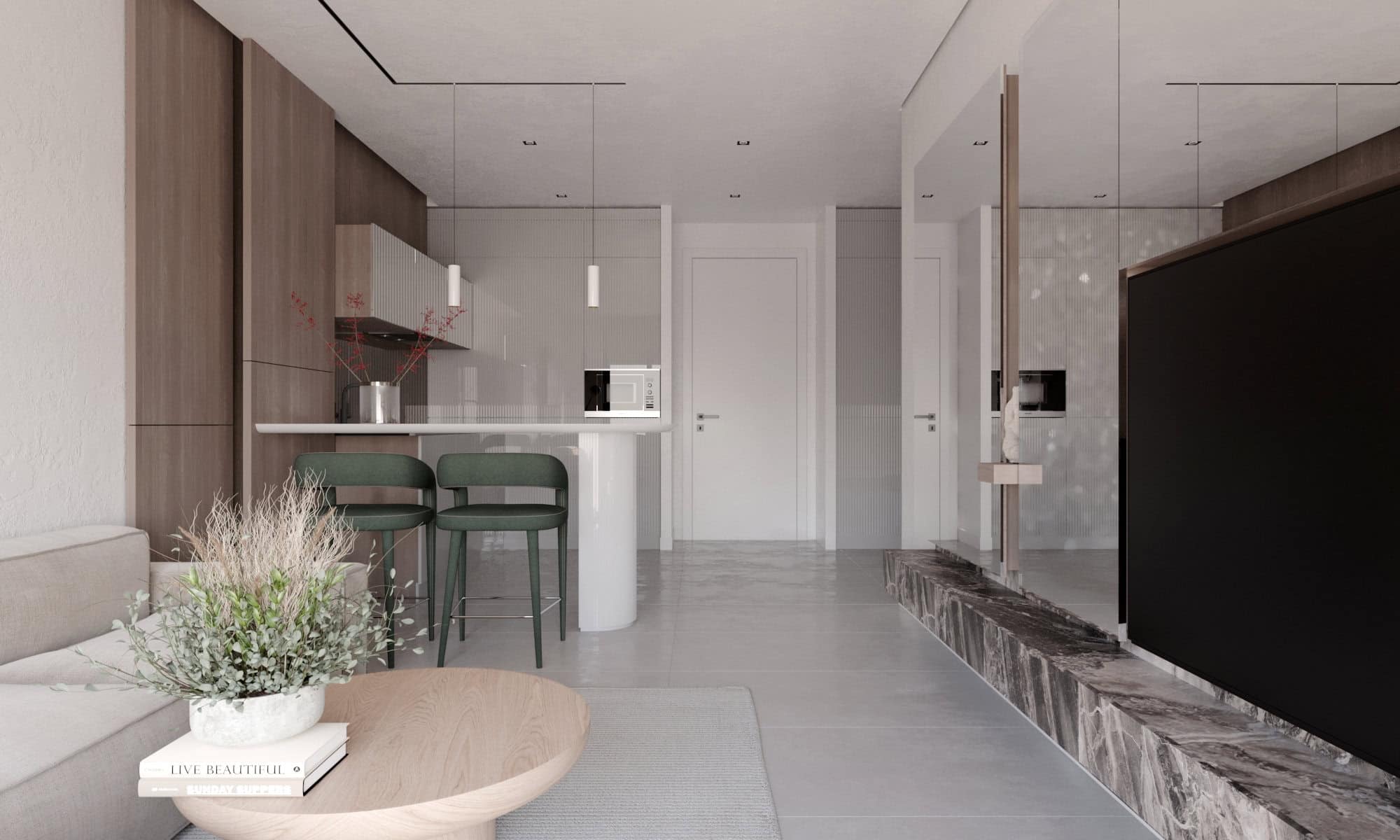 One-bedroom Apartment in a Closed Complex with Swimming Pool (6)