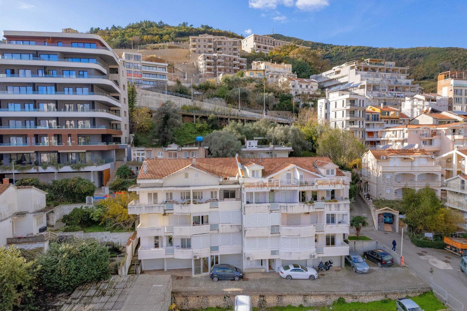 Gospostina, studio apartment with a garage (9)