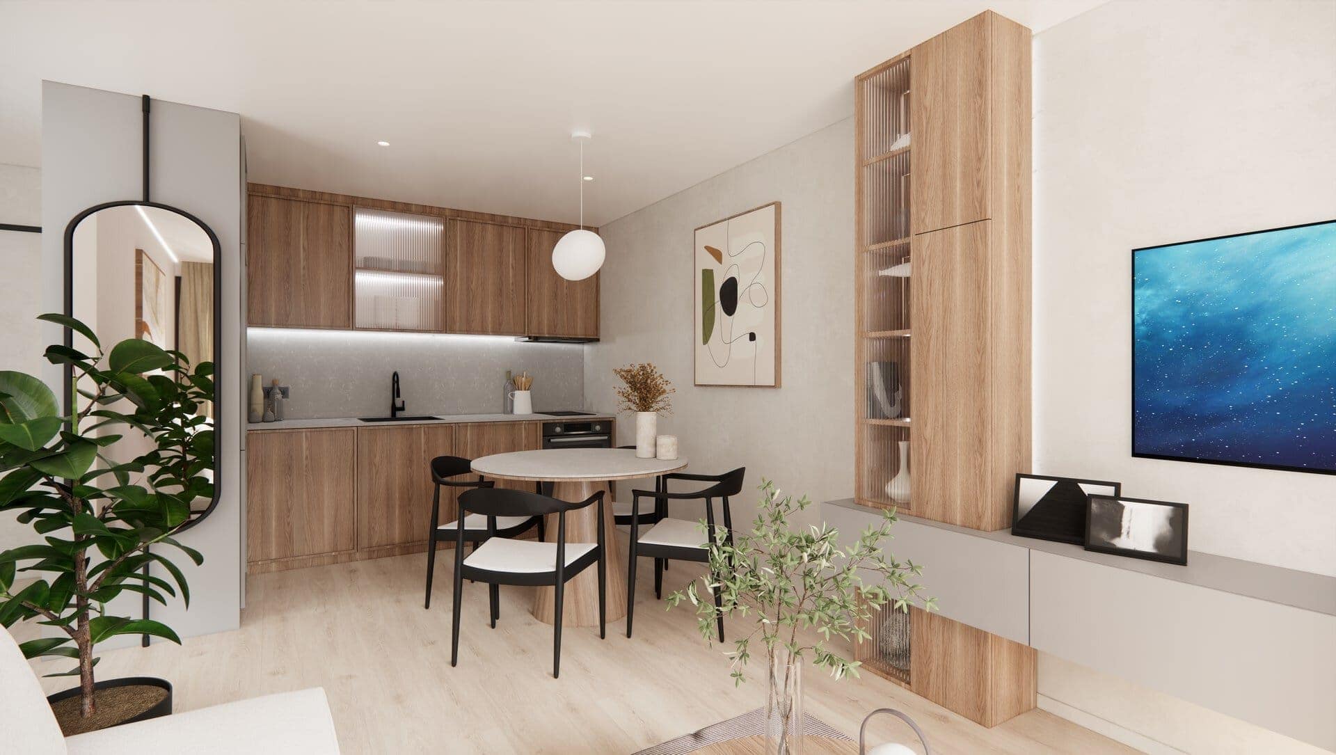 Kumbor 1bdr Apartment in a New Residential Complex (6)