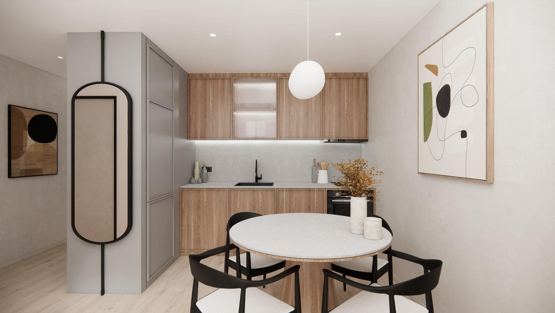 Kumbor 1bdr Apartment in a New Residential Complex (7)