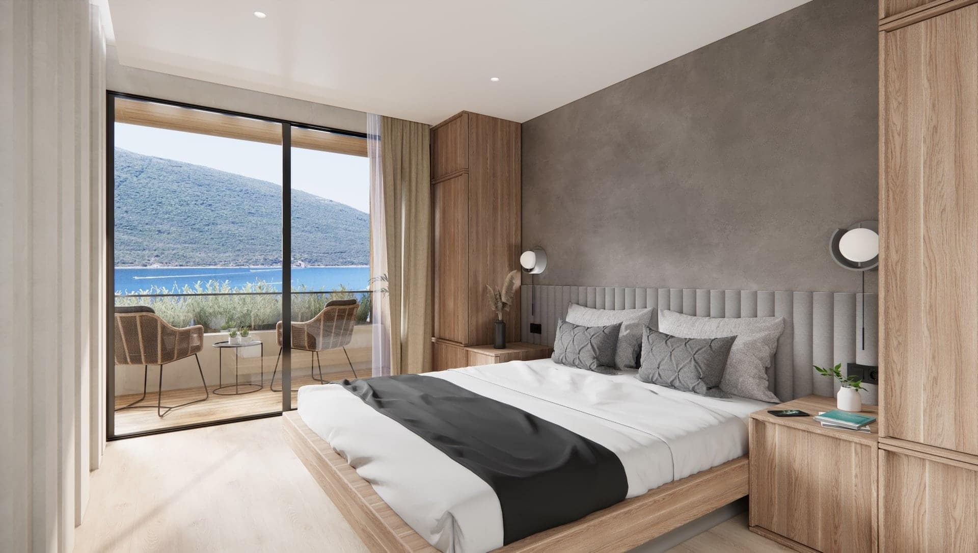 Kumbor 1bdr Apartment in a New Residential Complex (8)
