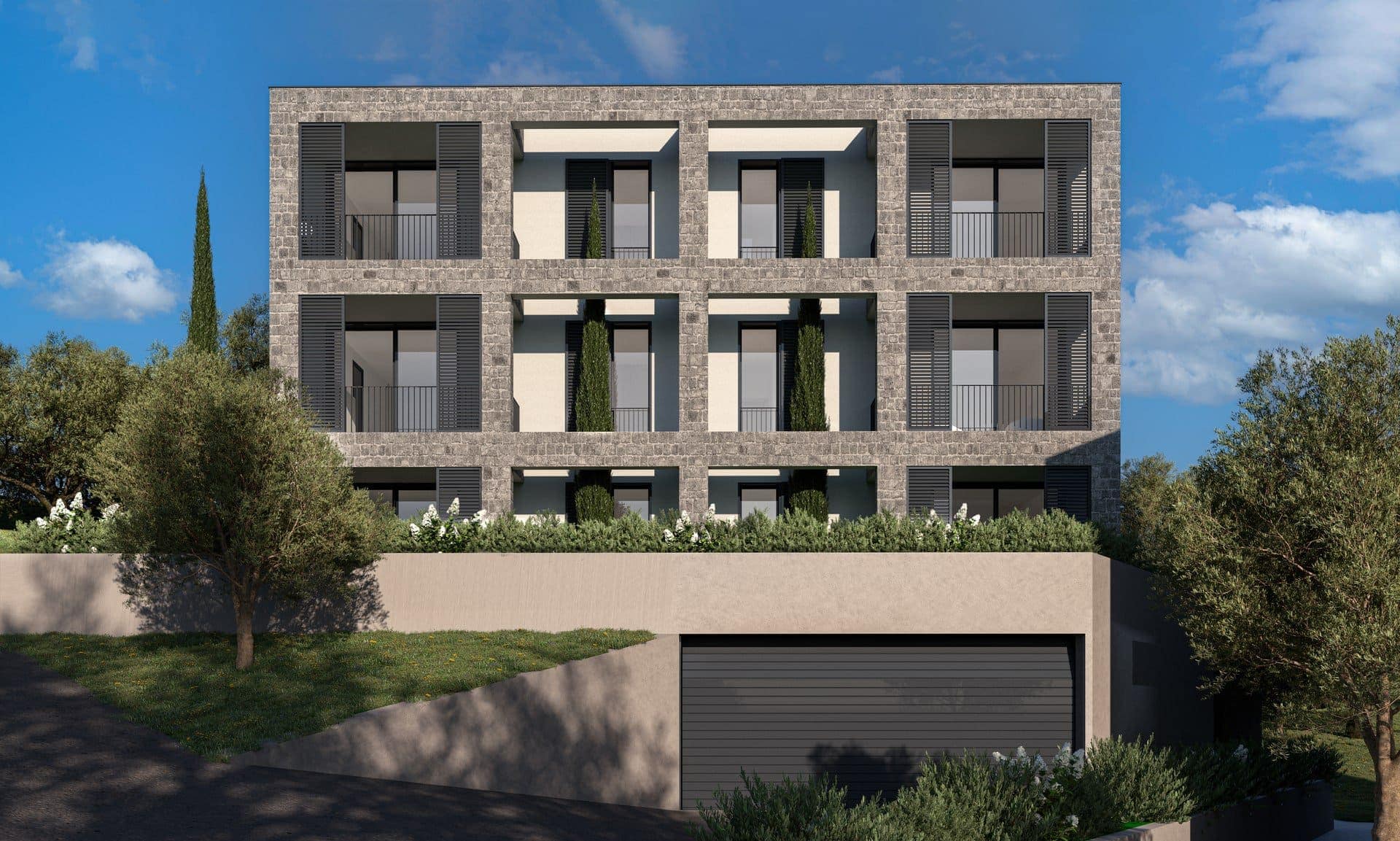 One-bedroom Apartments in a New Residential Complex with a Swimming Pool (5)