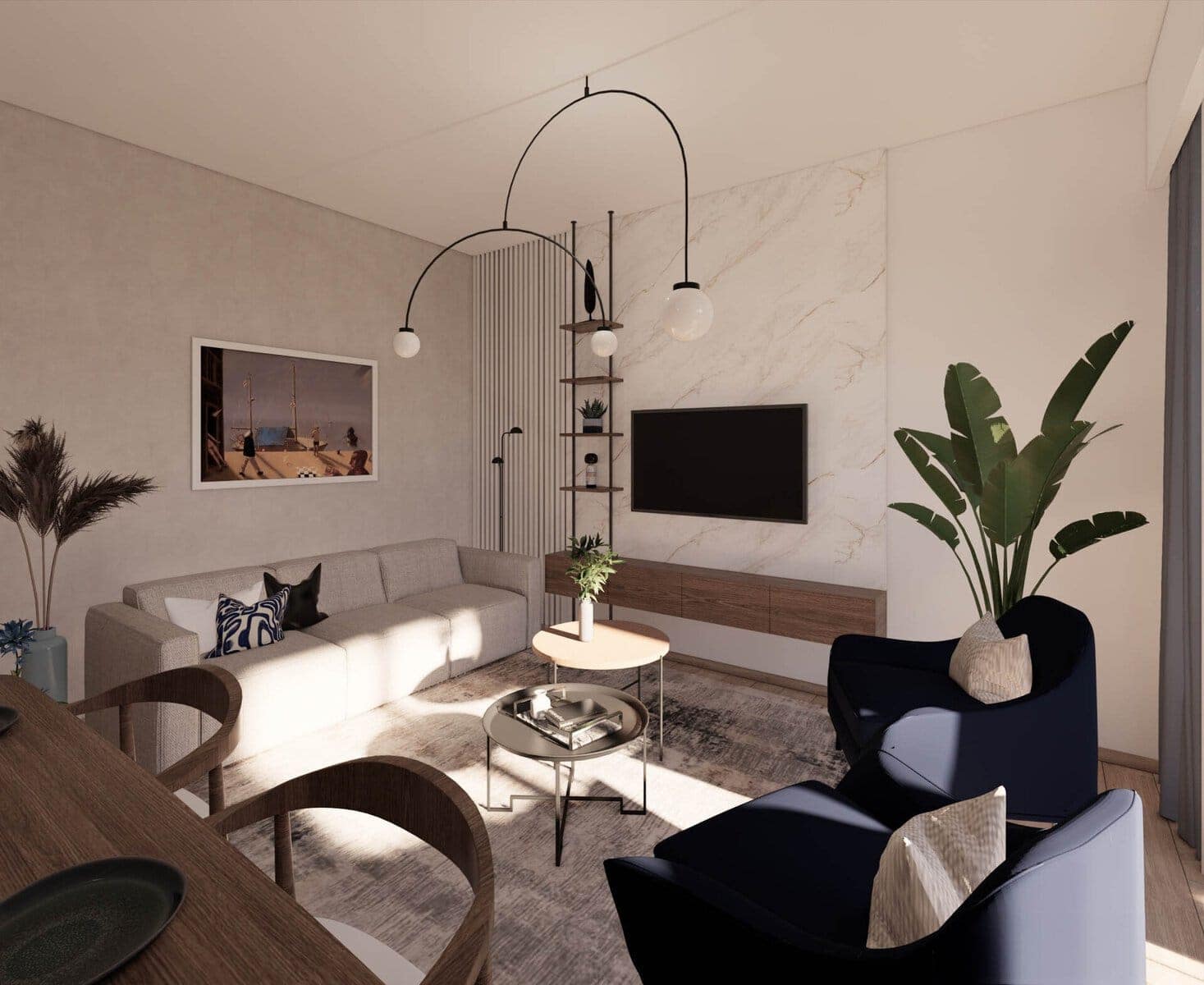 One-bedroom Apartments in a New Residential Complex with a Swimming Pool (6)