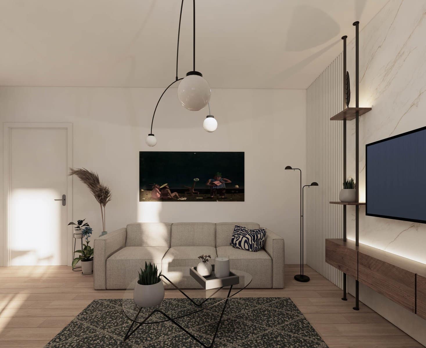 One-bedroom Apartments in a New Residential Complex with a Swimming Pool (8)