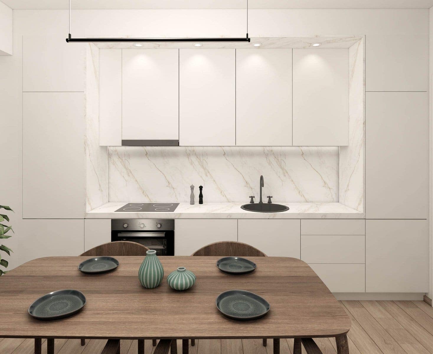 One-bedroom Apartments in a New Residential Complex with a Swimming Pool (11)