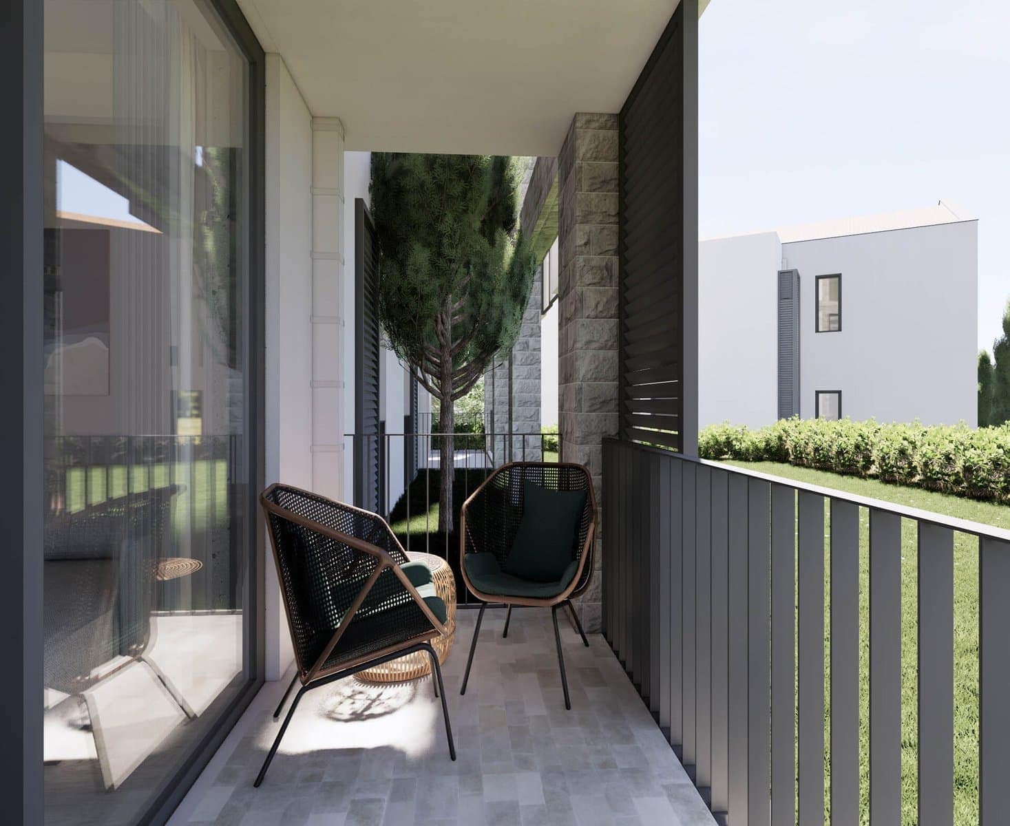 One-bedroom Apartments in a New Residential Complex with a Swimming Pool (15)