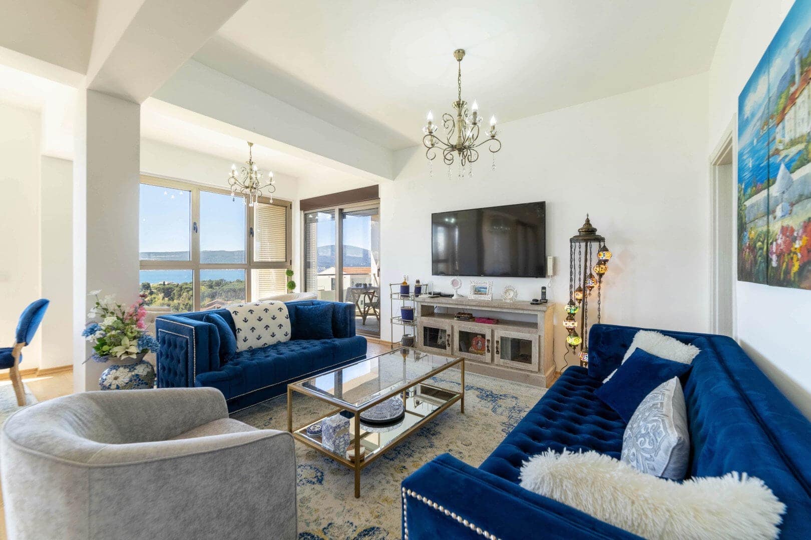 Tivat 3bdr Sea View Apartment (4)