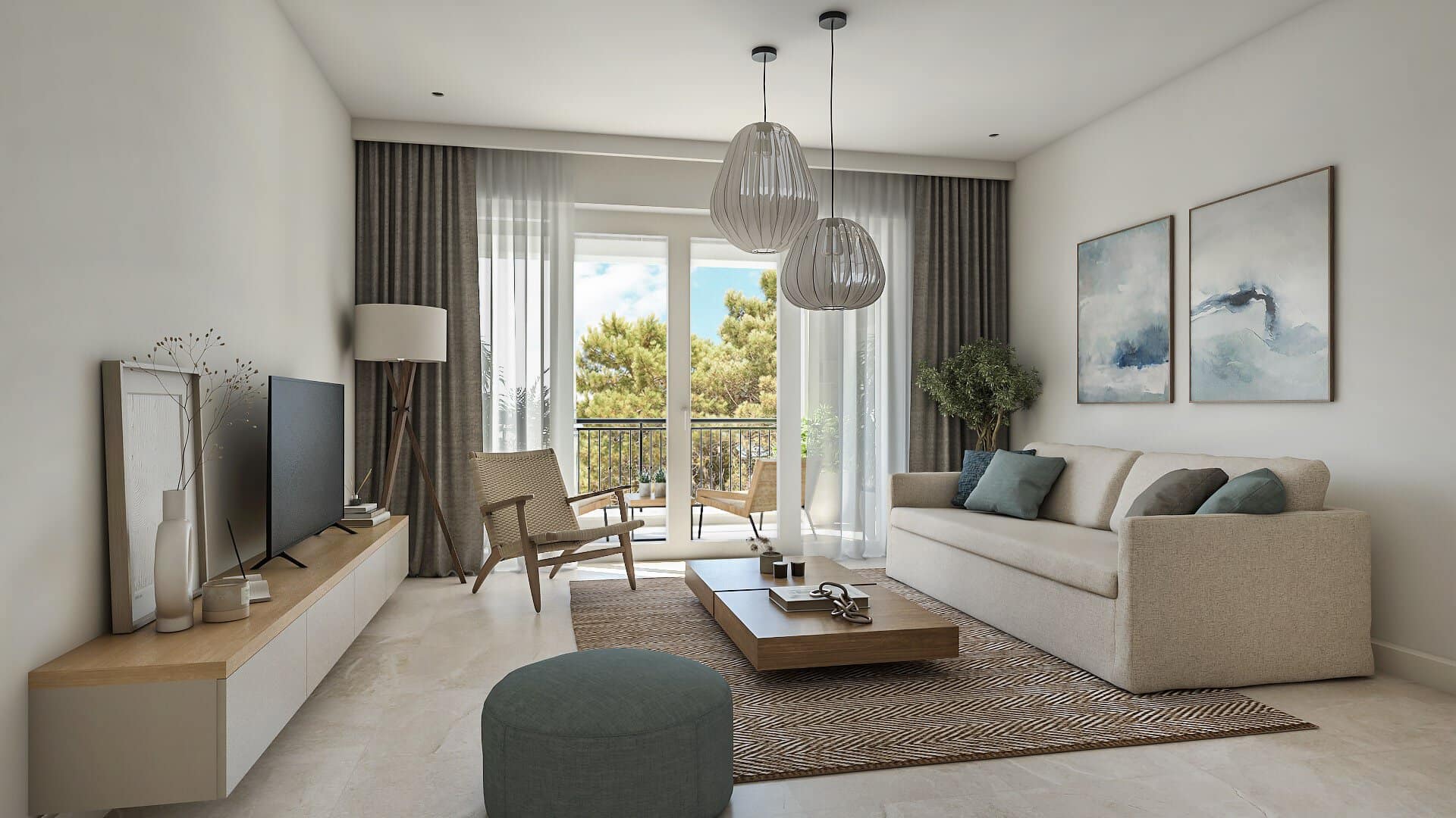 One-bedroom Apartment with a Sea View in zone Centrale (12)