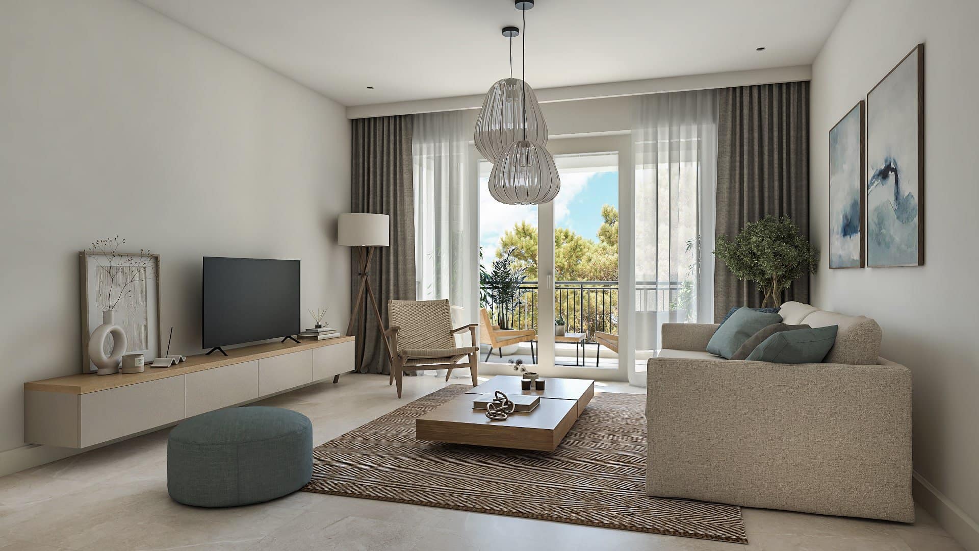 One-bedroom Apartment with a Sea View in zone Centrale (13)