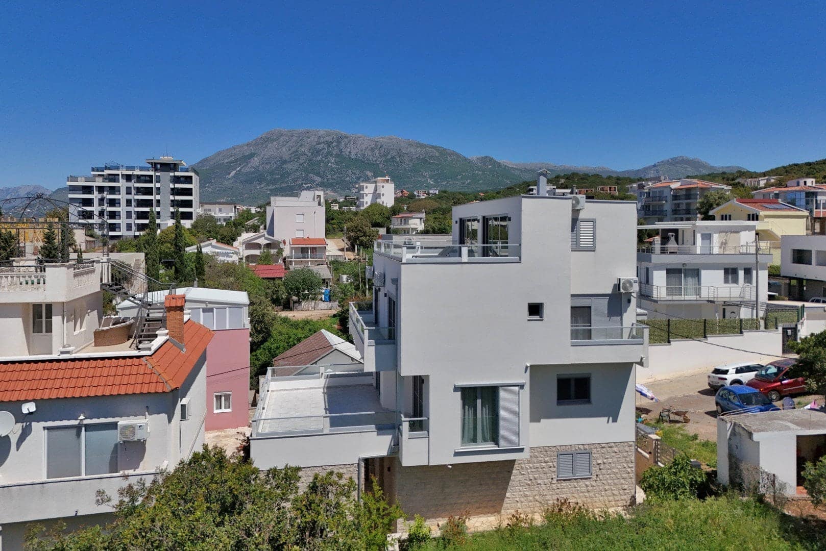 New Villa with a Panoramic Sea View, Utjeha, Bar (5)