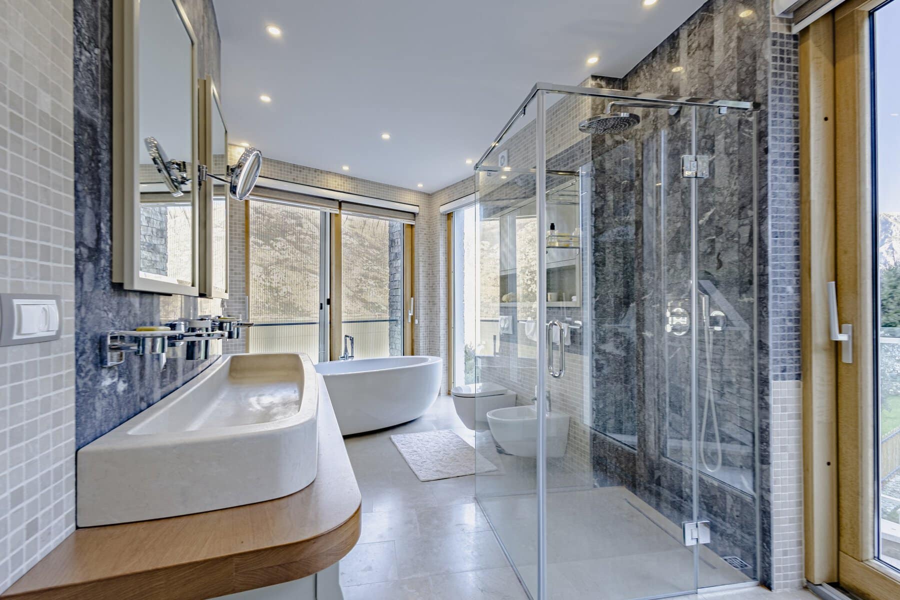 Villa with a panoramic sea view and a swimming pool, Stoliv (13)