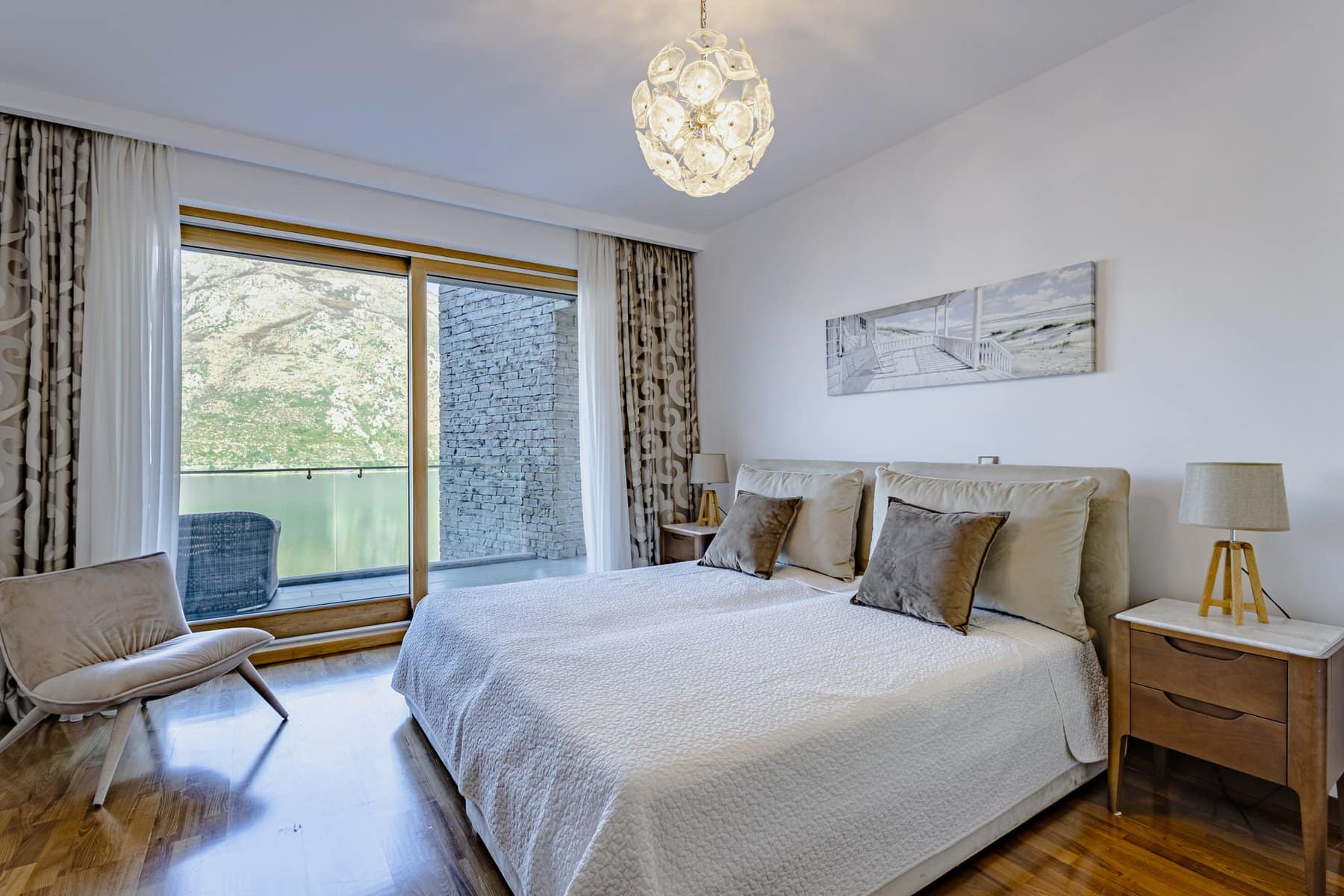 Villa with a panoramic sea view and a swimming pool, Stoliv (14)