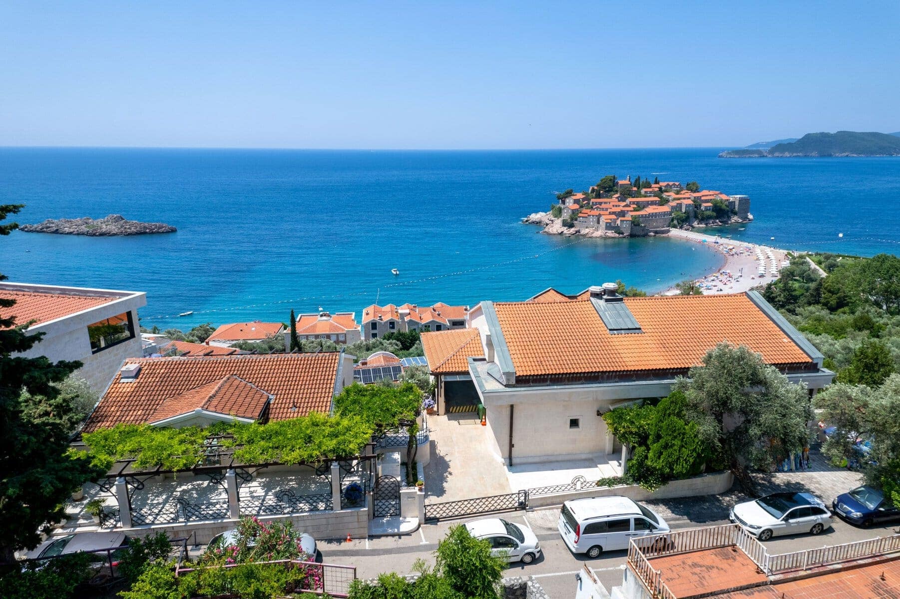 A complex of Two Luxury Villas, Sveti Stefan (45)