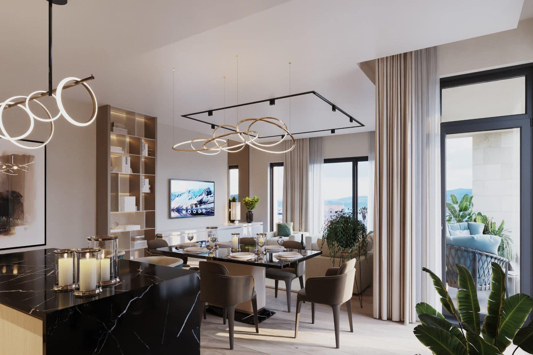 Luxurious two-bedroom apartment within the Tivat&Residences complex (6)