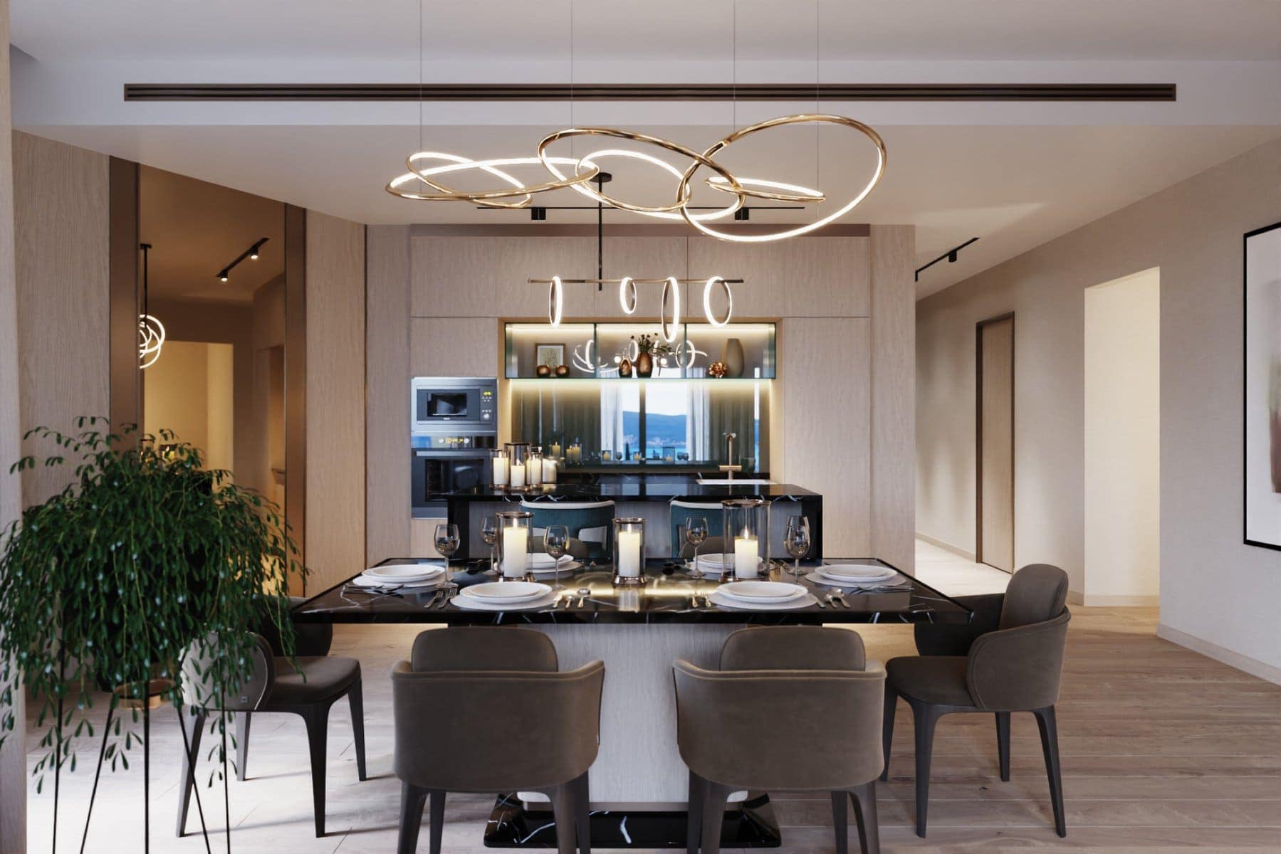 Luxurious two-bedroom apartment within the Tivat&Residences complex (7)