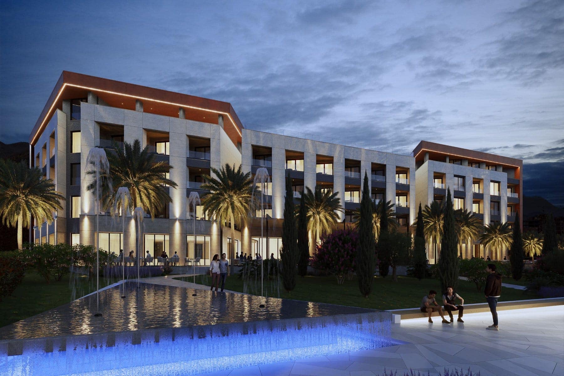 Luxurious two-bedroom apartment within the Tivat&Residences complex (19)
