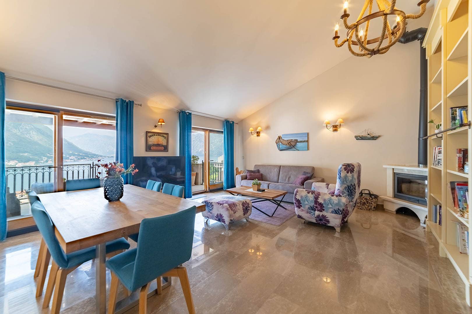 Exclusive apartments with panoramic sea view, Dobrota (11)