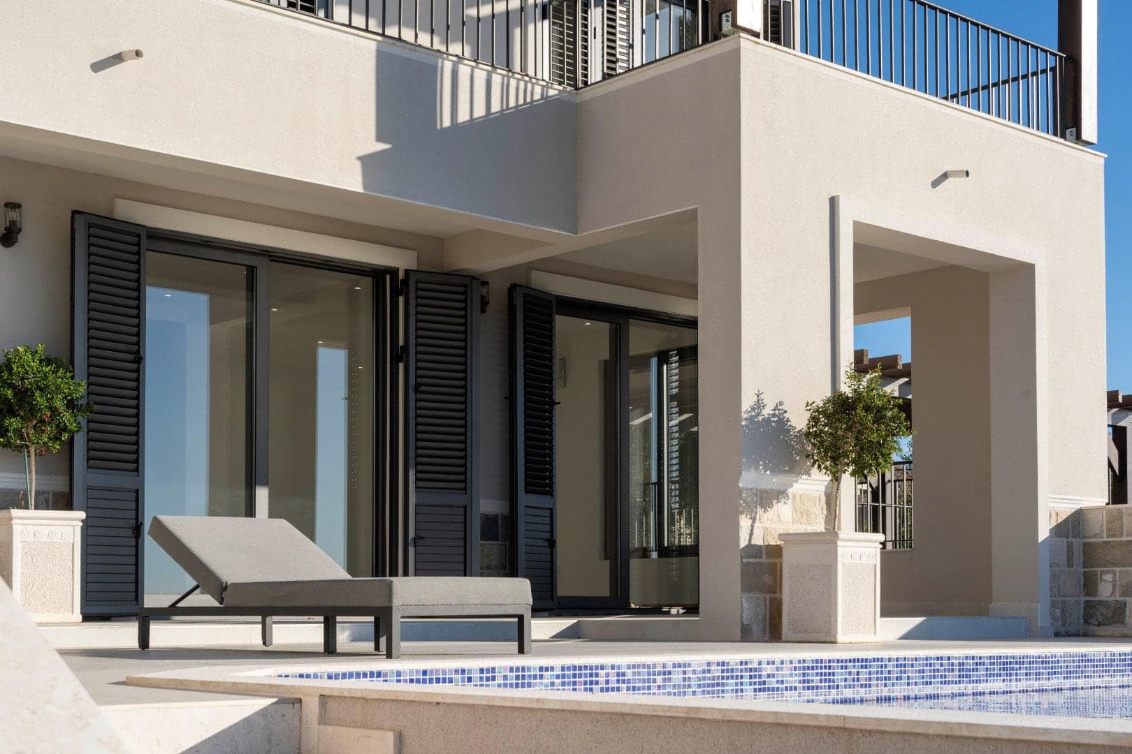 New villa with pool and panoramic sea view, Blizikuce  (6)