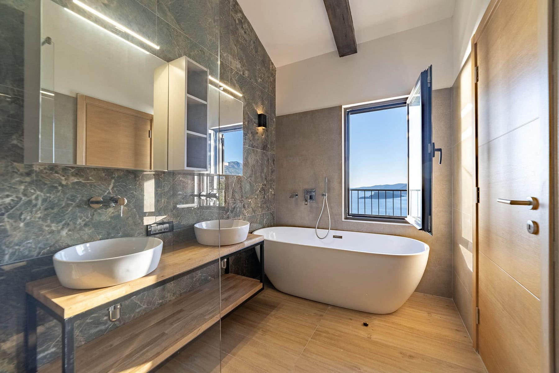New villa with pool and panoramic sea view, Blizikuce  (19)