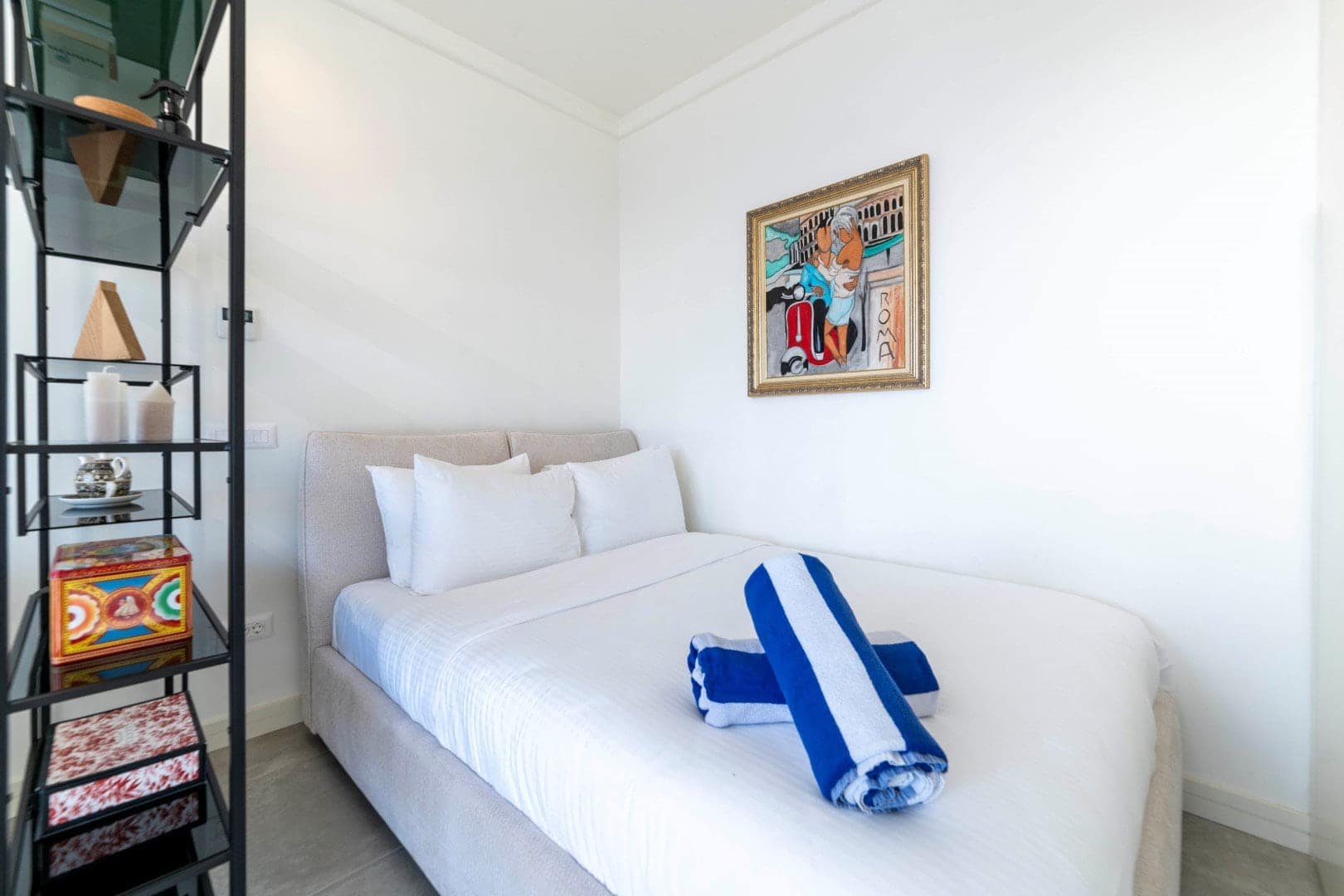 Studio apartment with an open sea view, Lustica Bay (6)