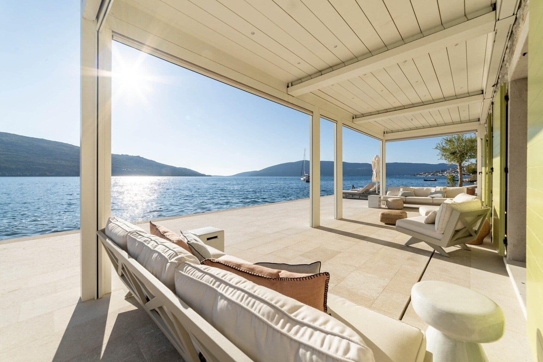 Unique Waterfront Stone House Kumbor (5)