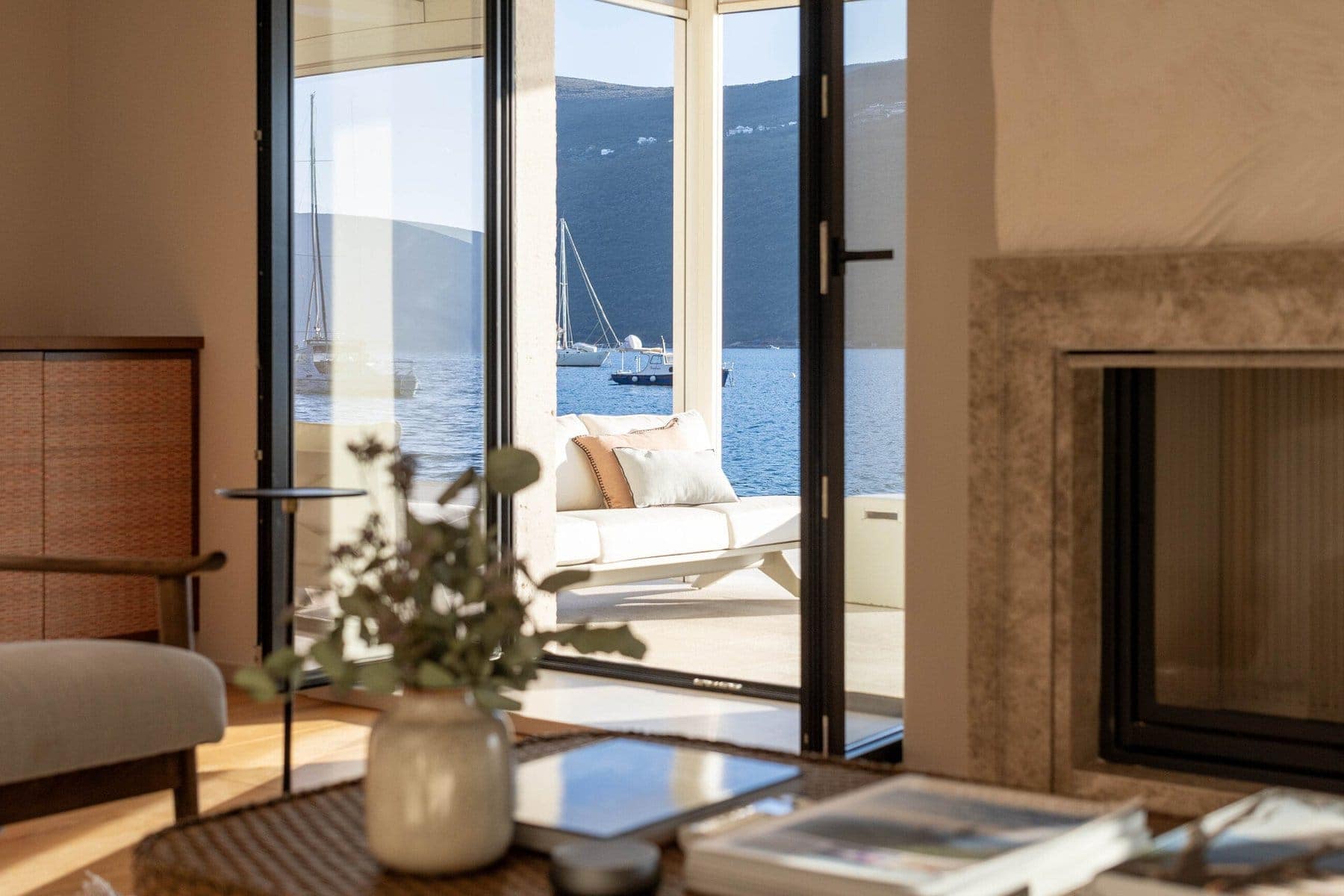 Unique Waterfront Stone House Kumbor (12)