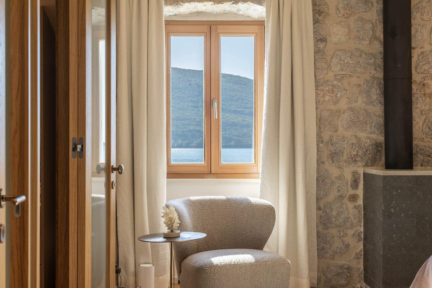 Unique Waterfront Stone House Kumbor (16)