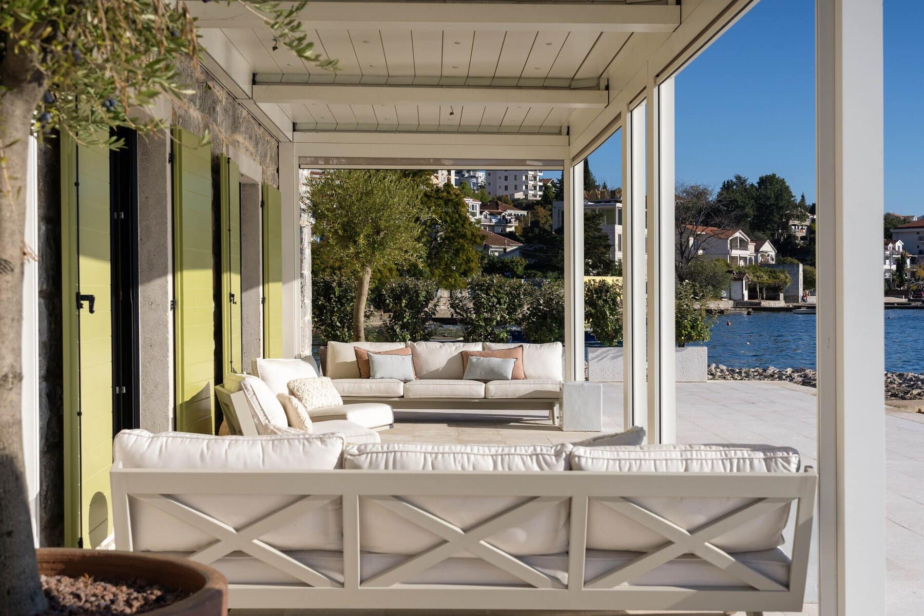 Unique Waterfront Stone House Kumbor (32)