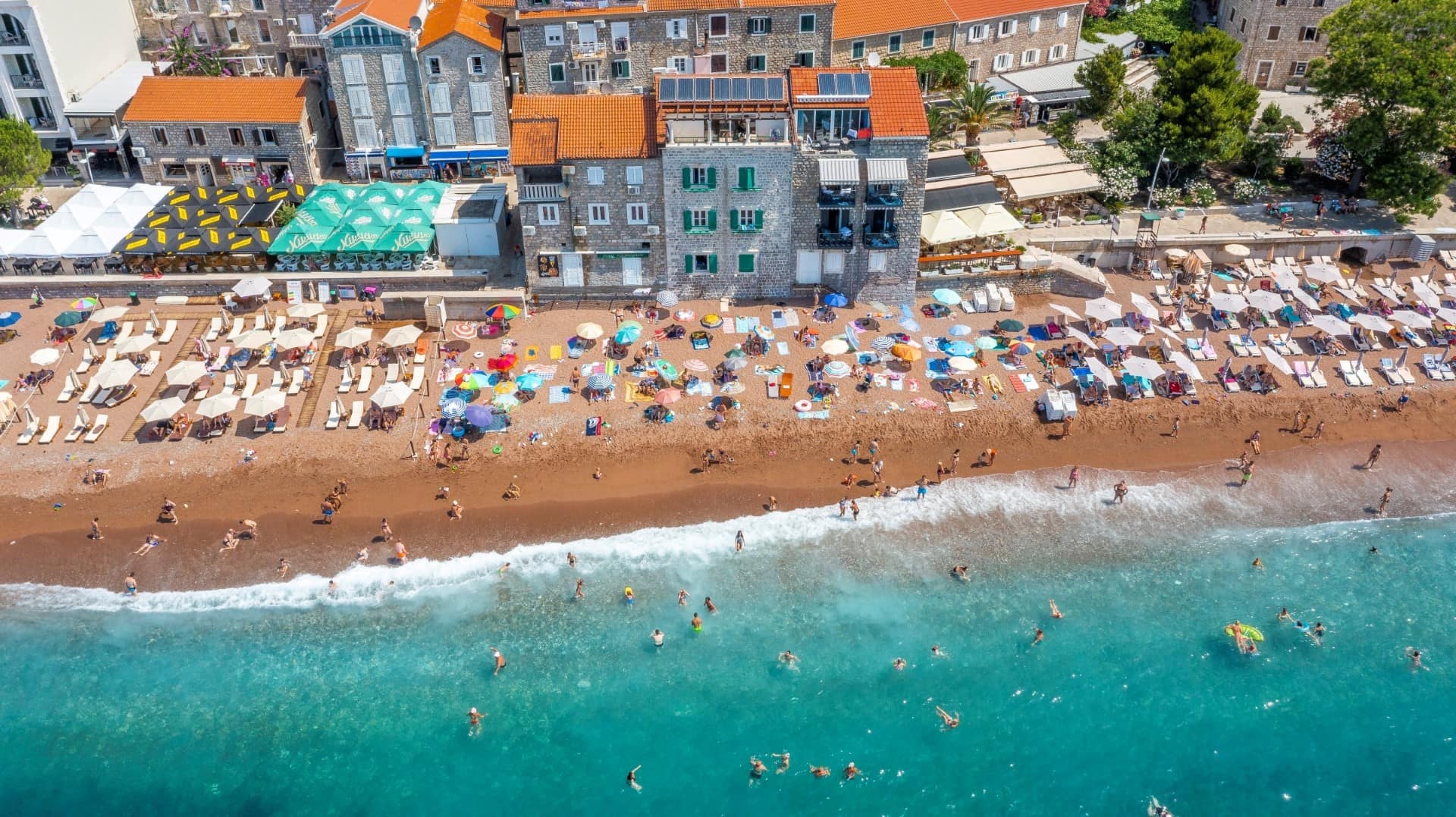 One-bedroom apartment on the first line to the sea, Petrovac, Budva (6)
