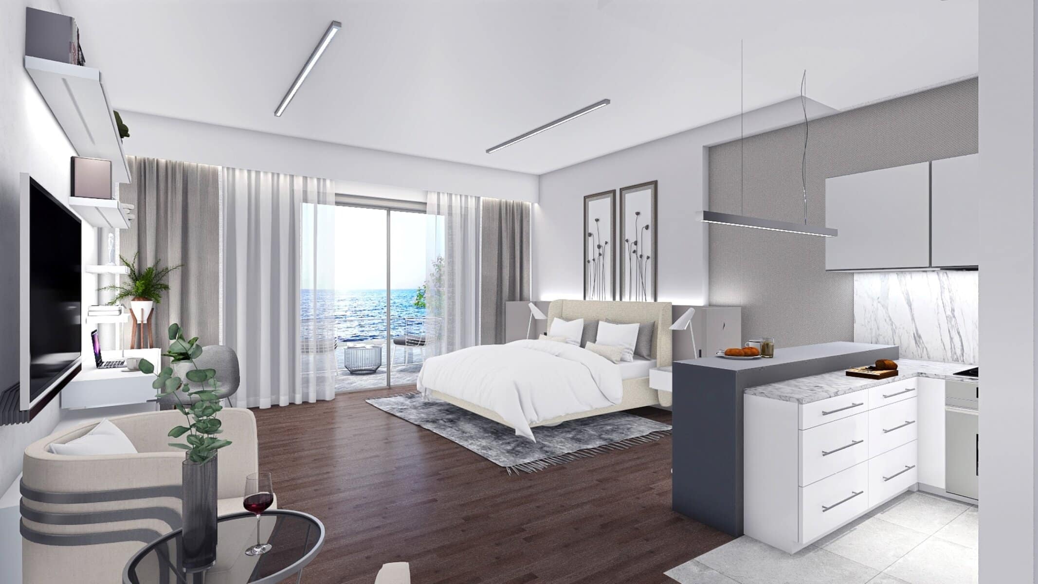 Luxury apartments in a 5* residential resort, Canj, Bar (7)