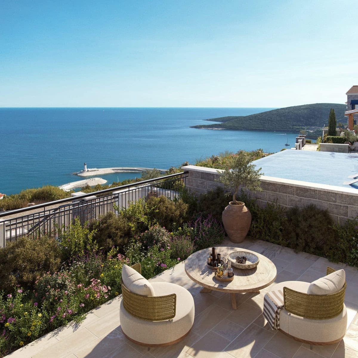 Studio Apartment with Sea-view in Horizon Residences, Lustica Bay (7)
