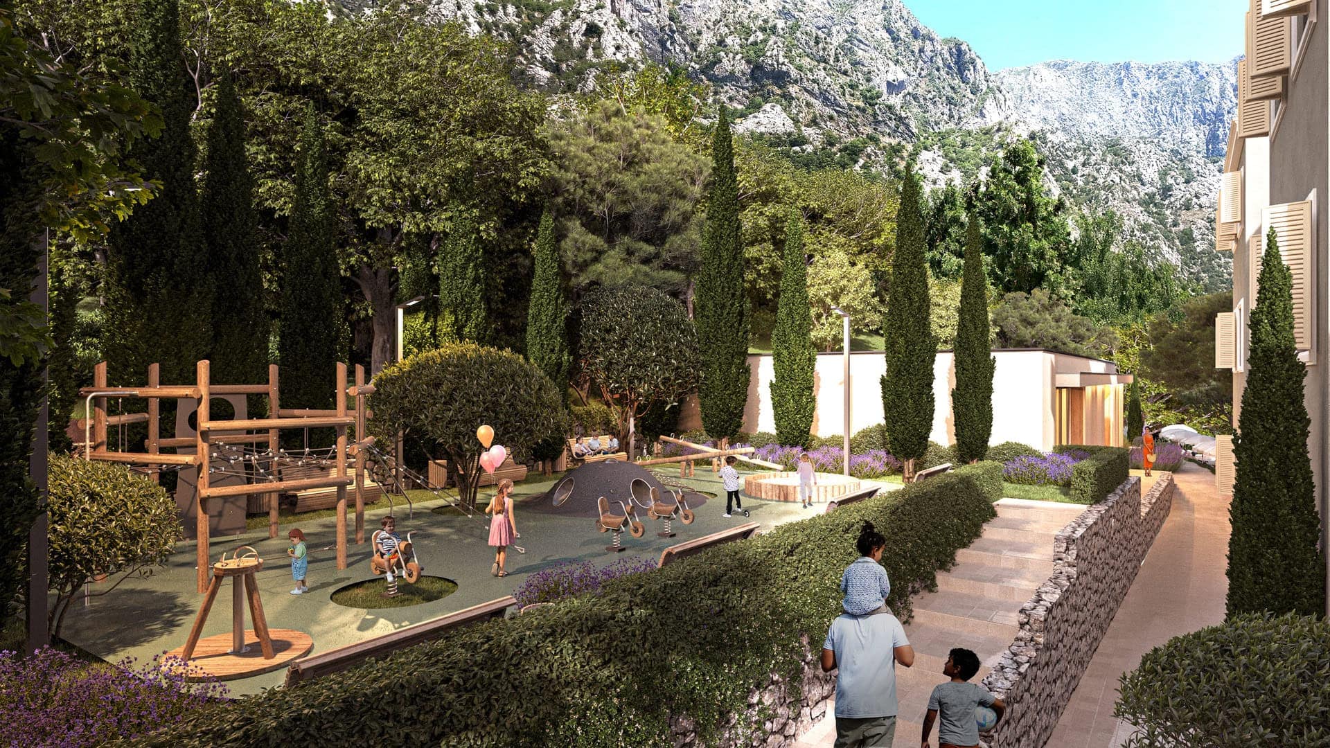 Two-bedroom Apartment with Sea-view within new complex in Orahovac, Kotor (5)