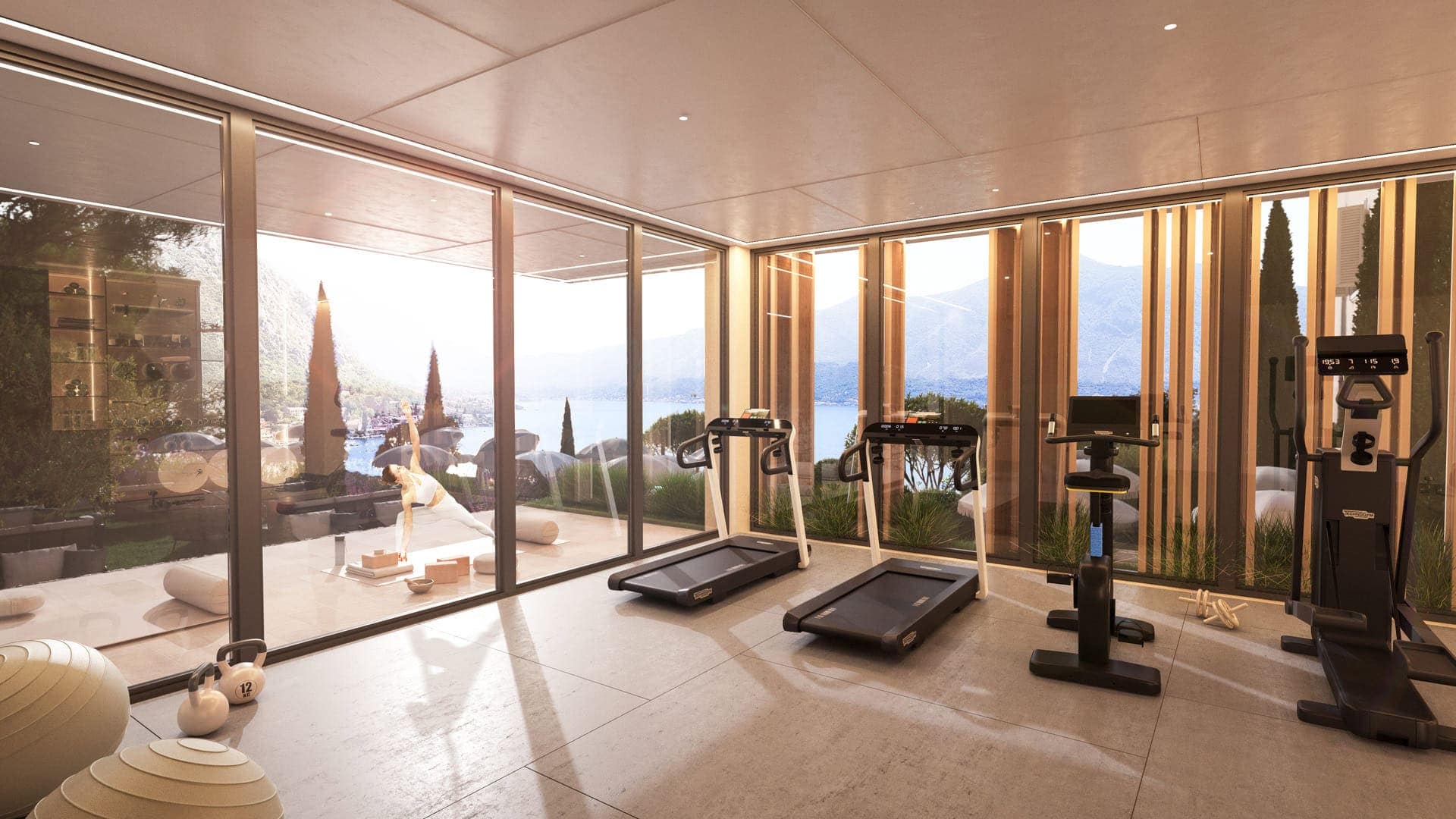 Two-bedroom Apartment with Sea-view within new complex in Orahovac, Kotor (6)
