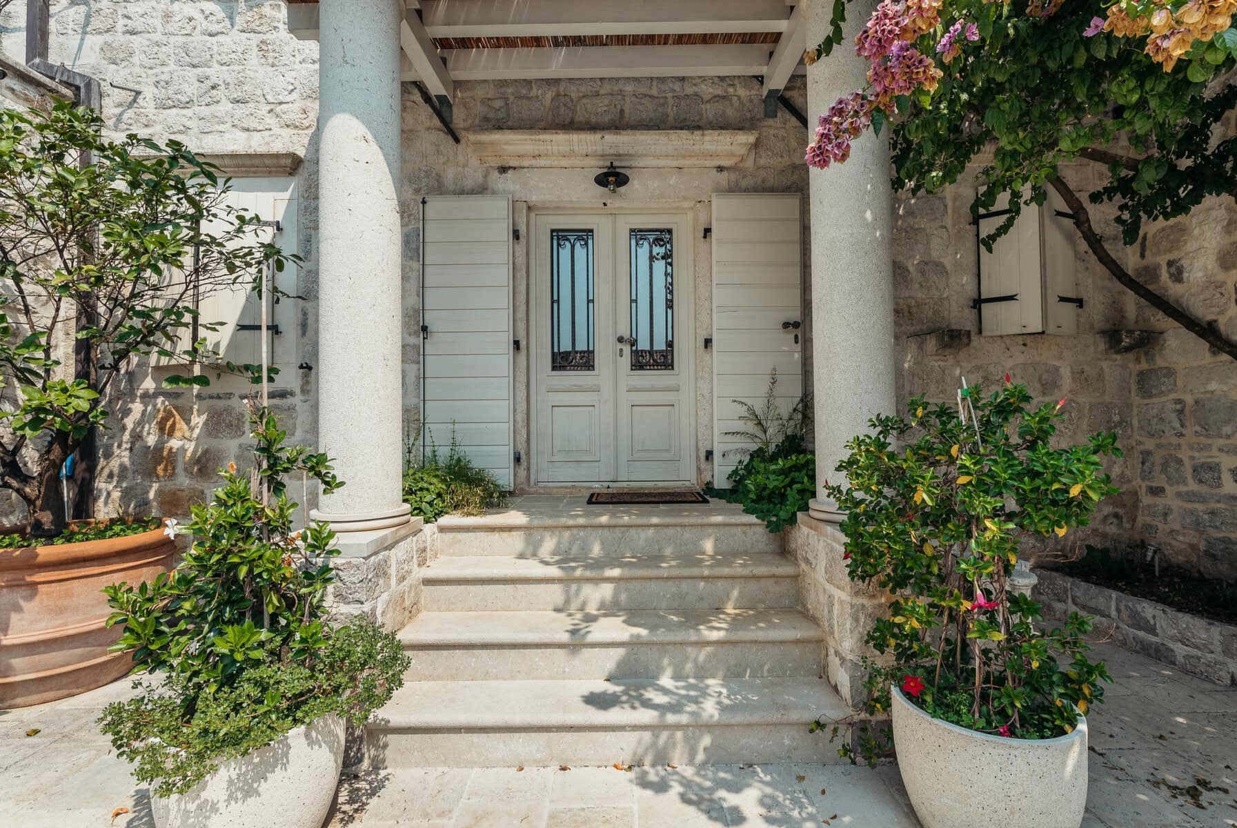 Unique stone villa in classic Mediterranean style Perast, Kotor (5)