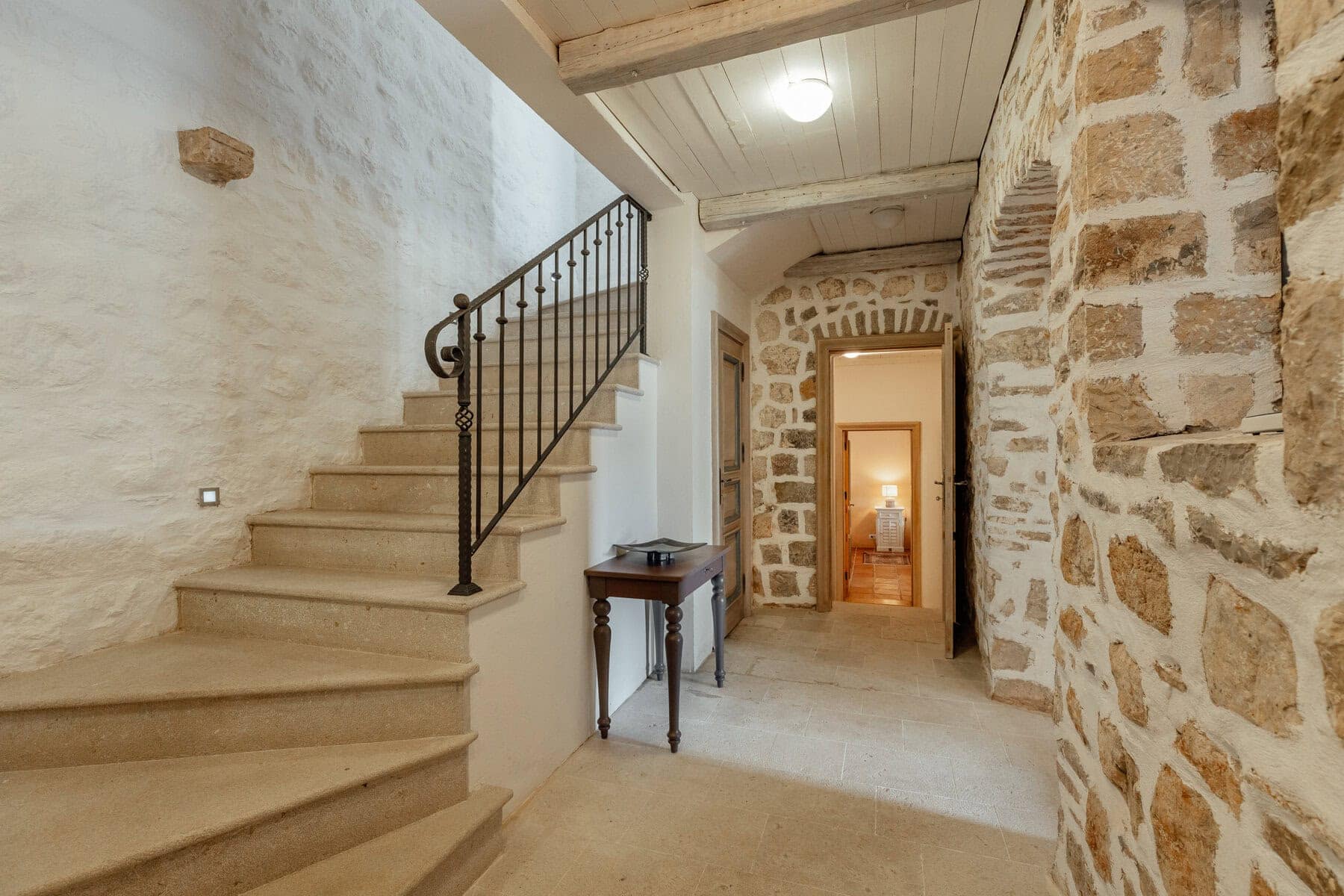 Unique stone villa in classic Mediterranean style Perast, Kotor (28)