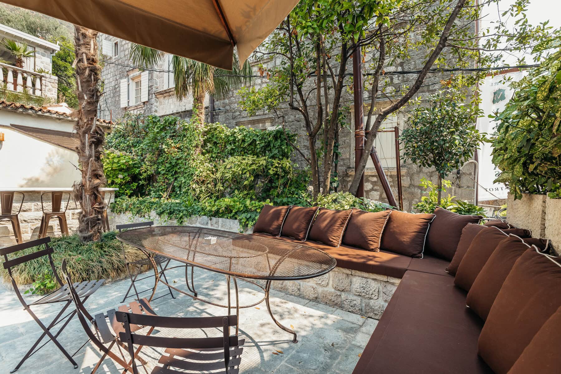 Unique stone villa in classic Mediterranean style Perast, Kotor (39)