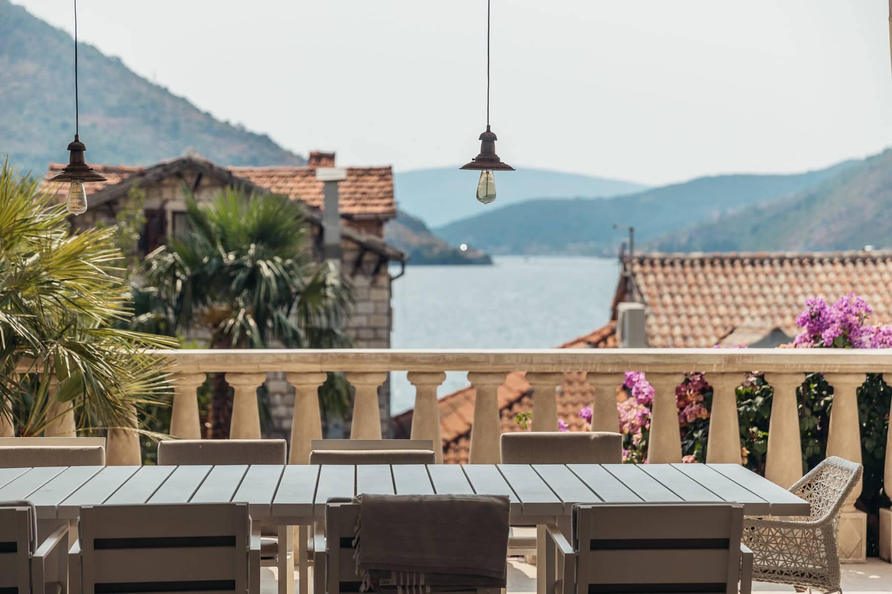 Unique stone villa in classic Mediterranean style Perast, Kotor (46)