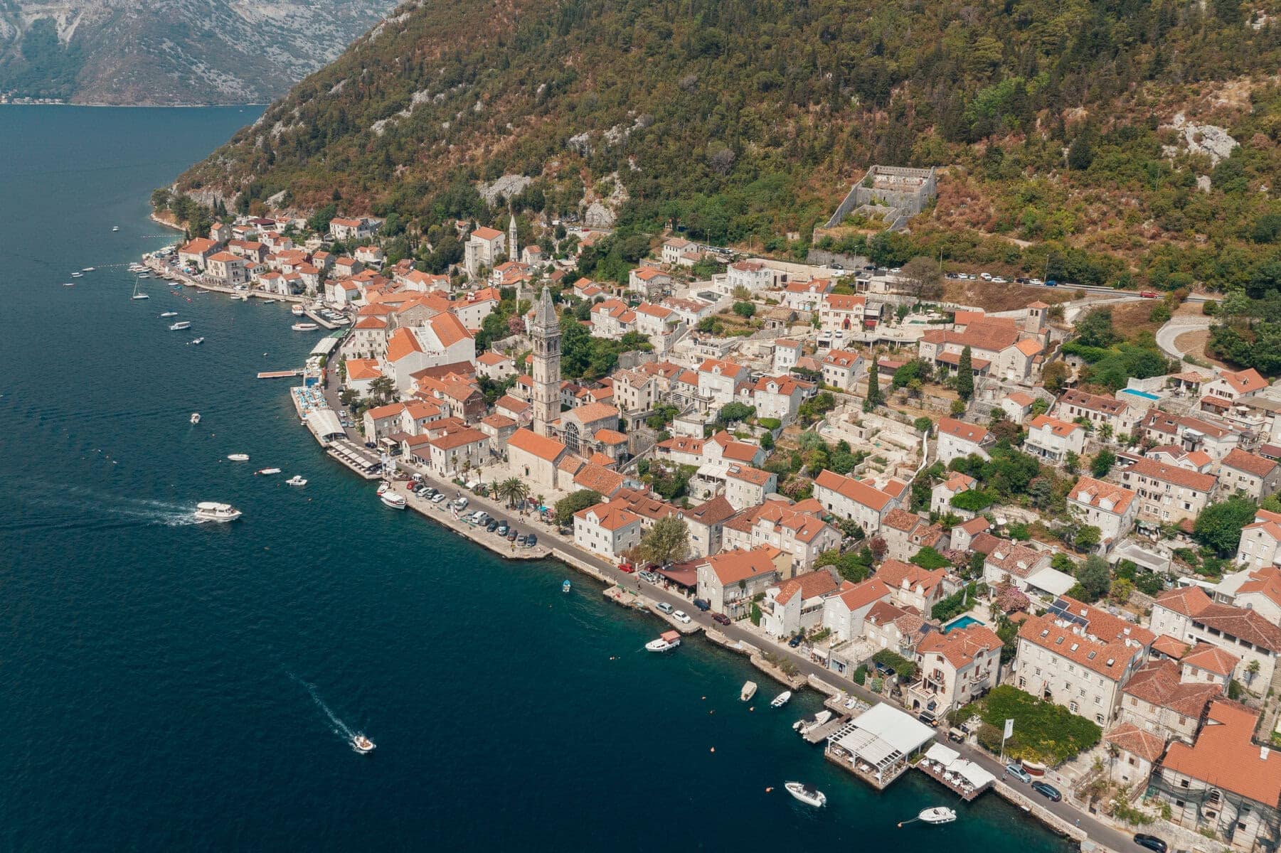 Unique stone villa in classic Mediterranean style Perast, Kotor (50)