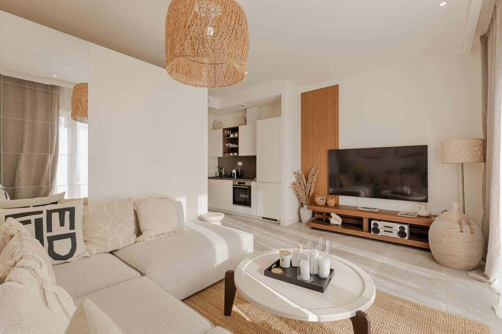 Furnished  Apartment in Lustica Bay Marina,with an open sea view (5)