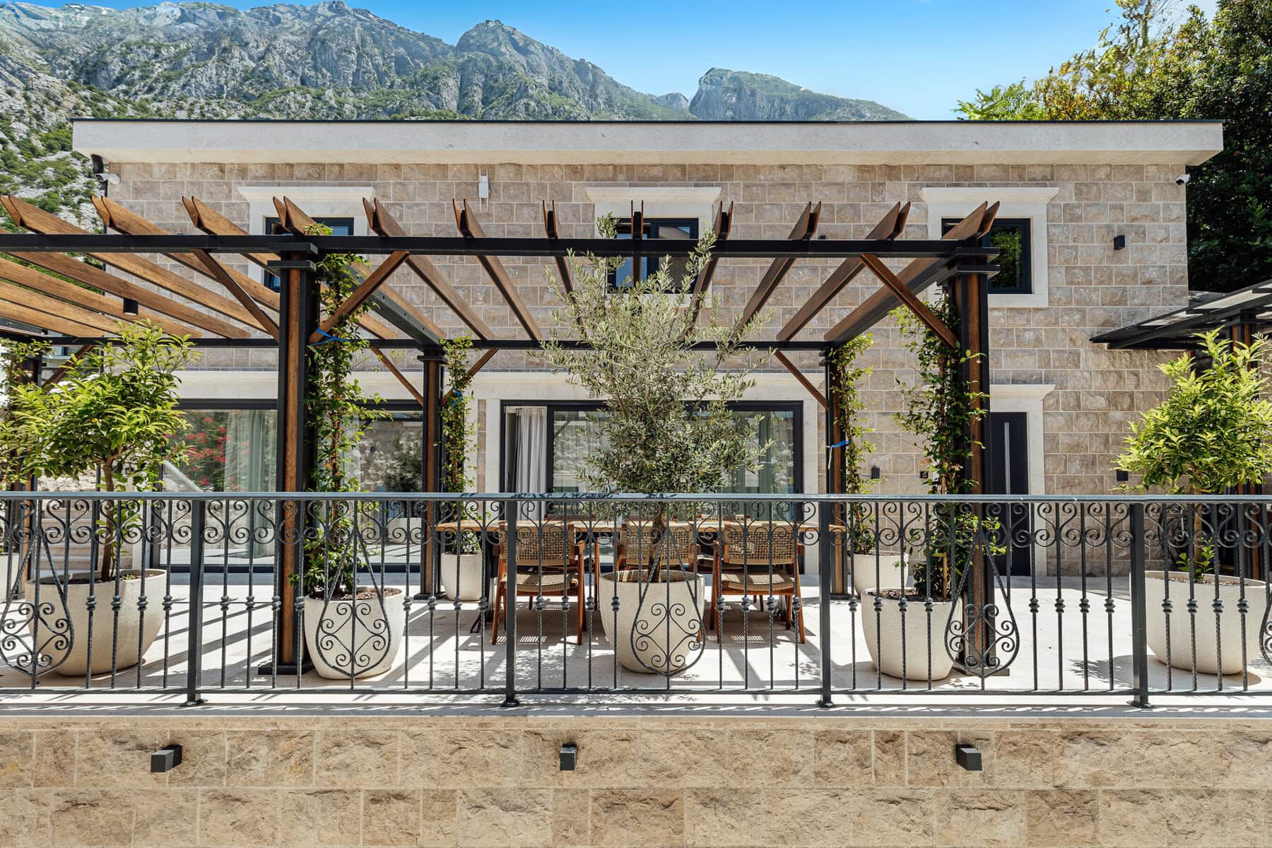 Waterfront Stone Villa Ljuta on the first line to the sea Ljuta, Kotor (37)