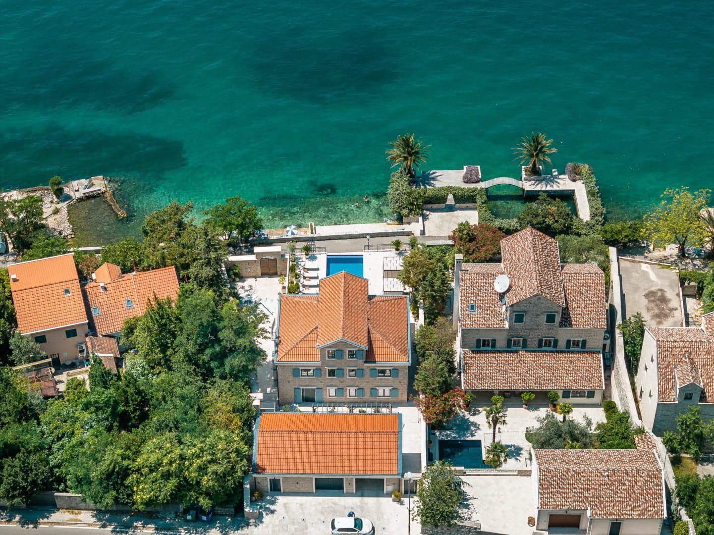 Waterfront Stone Villa Ljuta on the first line to the sea Ljuta, Kotor (40)