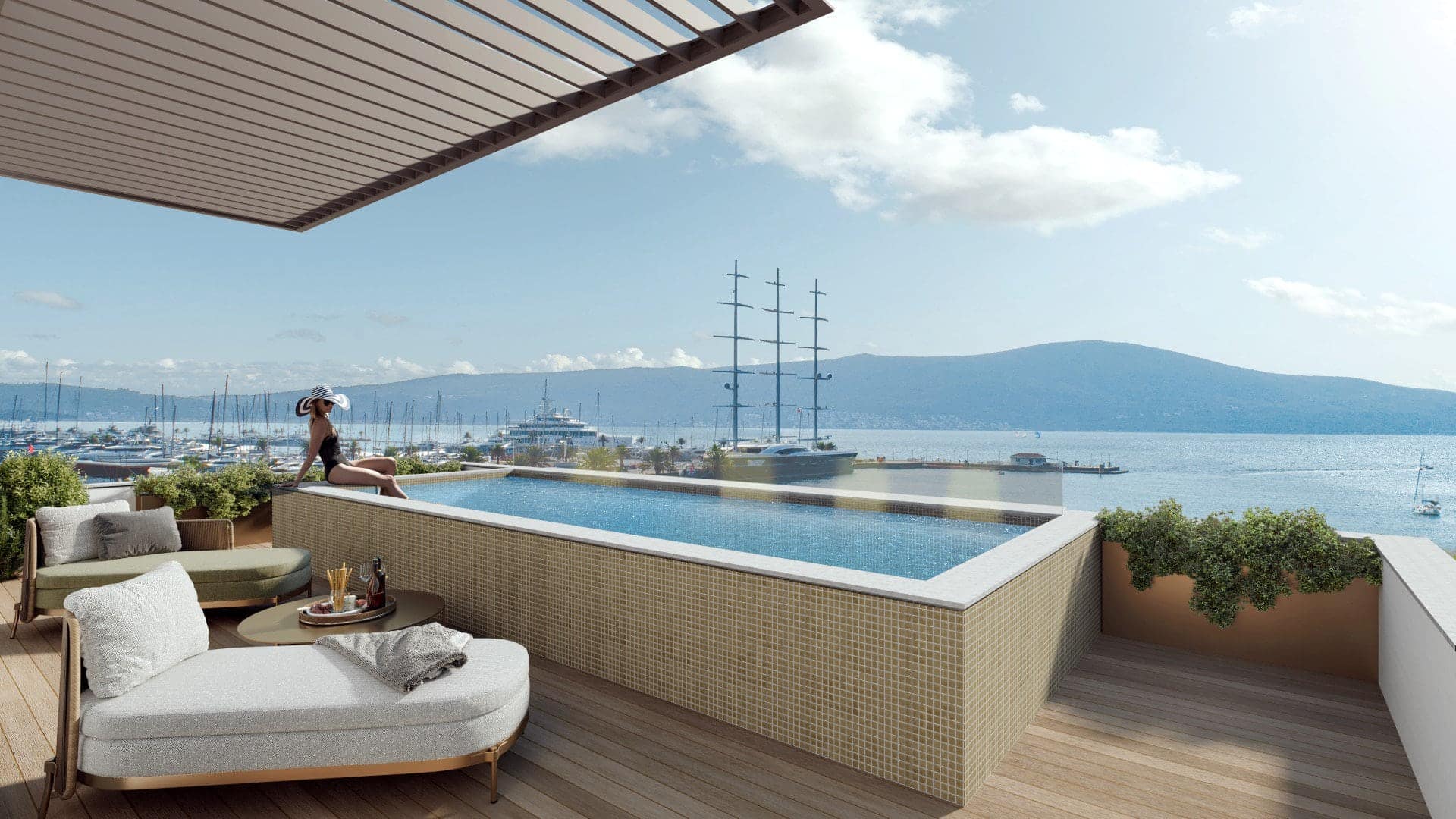 Modern 1 bedroom Apartment Seljanovo, Tivat (7)