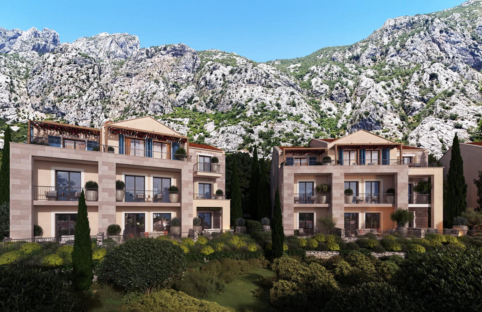 One-Bedroom Apartment in a New Residential Complex, Orahovac, Kotor (9)