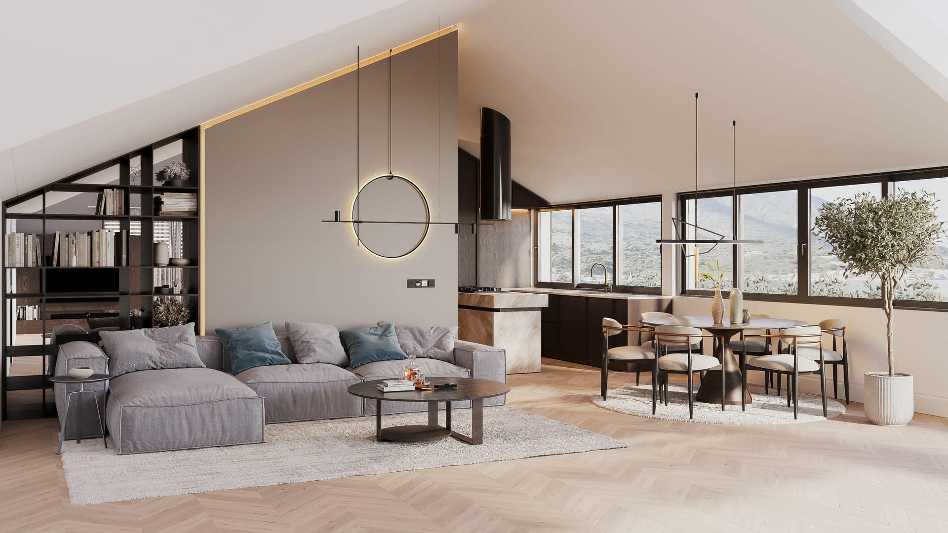 Waterfront Two-bedroom Apartment, Dobrota, Kotor (4)