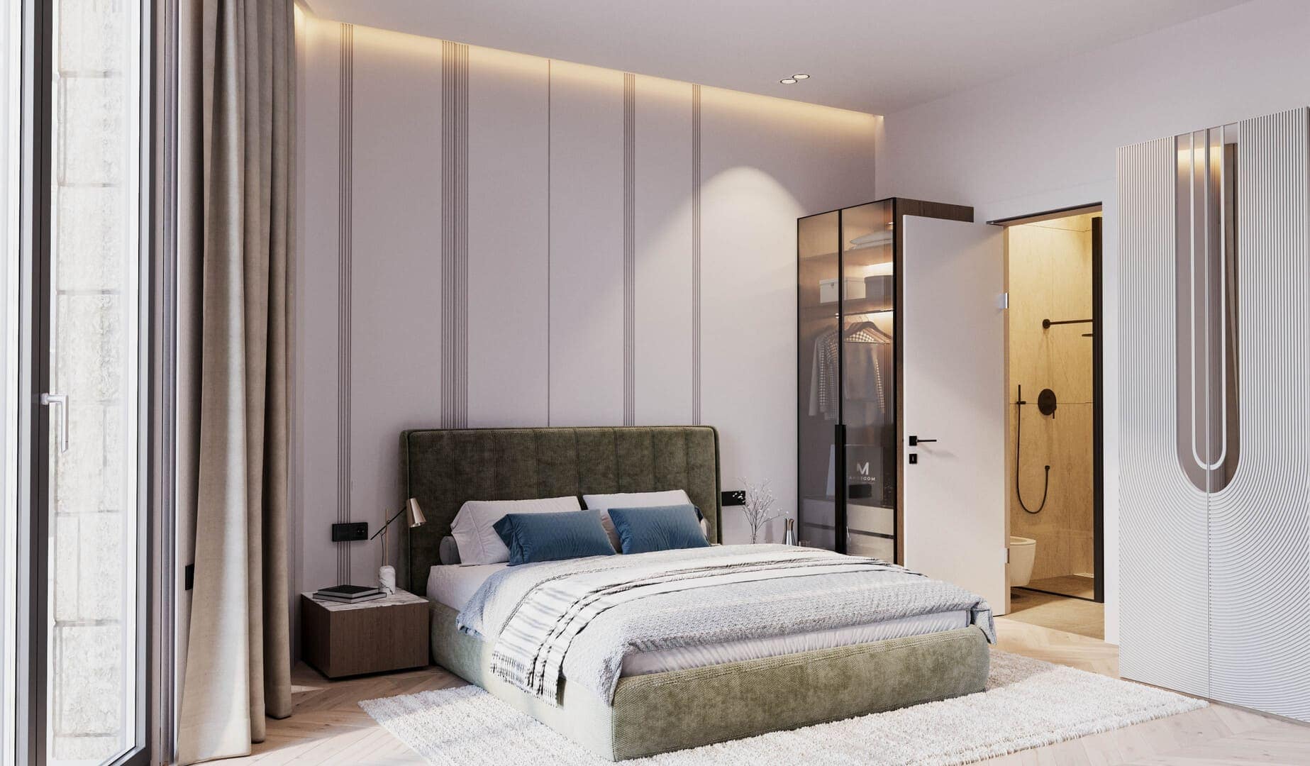Waterfront Two-bedroom Apartment, Dobrota, Kotor (17)