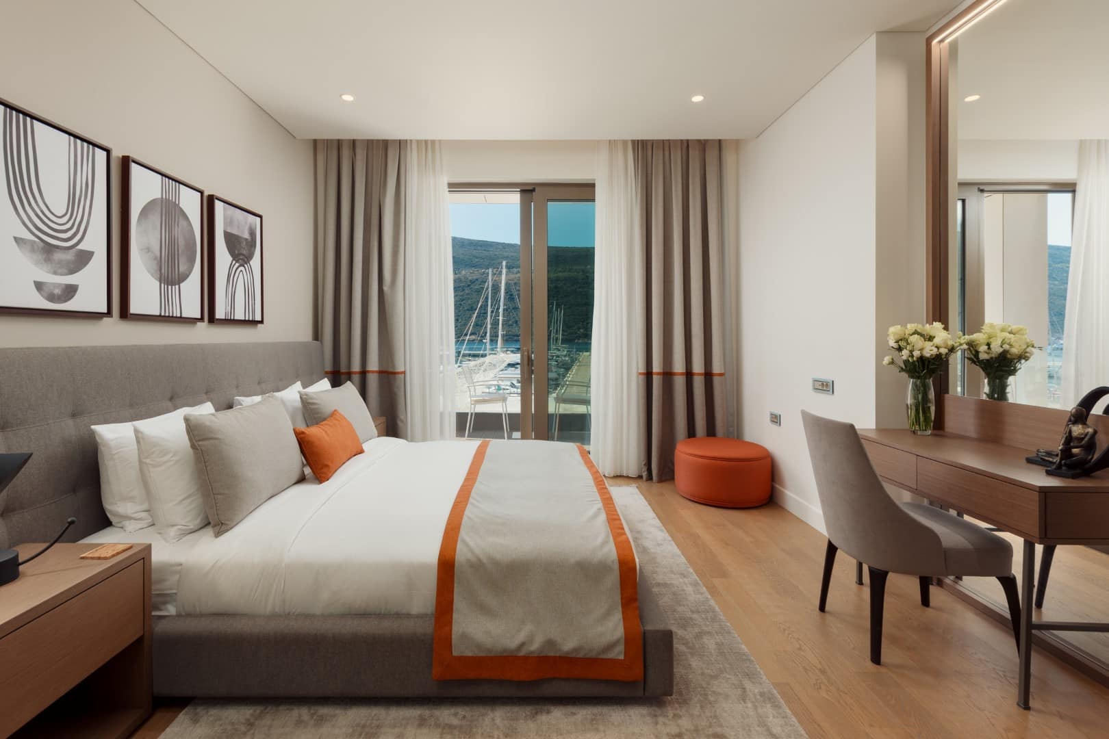 Furnished One Bedroom Marina View Apartment Portonovi, Herceg Novi (9)